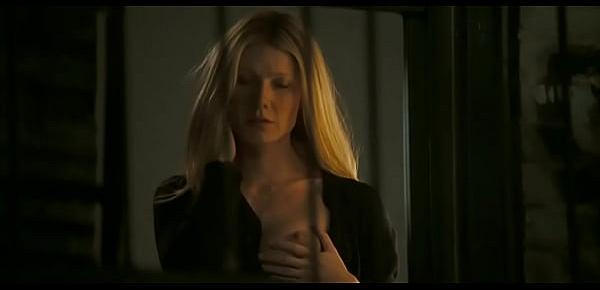  Gwyneth Paltrow - Pulls out single tit in Two Lovers